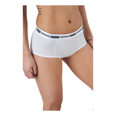 Puma Women Mini Short 2p Pack White / White