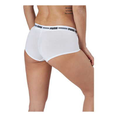 Puma Women Mini Short 2p Pack White / White