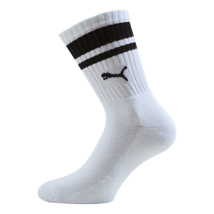 Puma Crew Heritage Stripe 2p U White