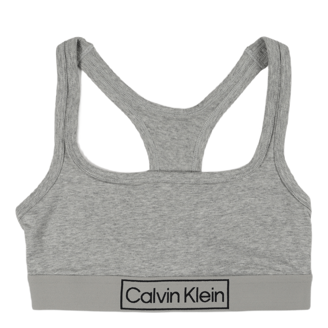 Unlined Bralette Grey Heather