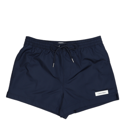 Short Drawstring Navy Iris