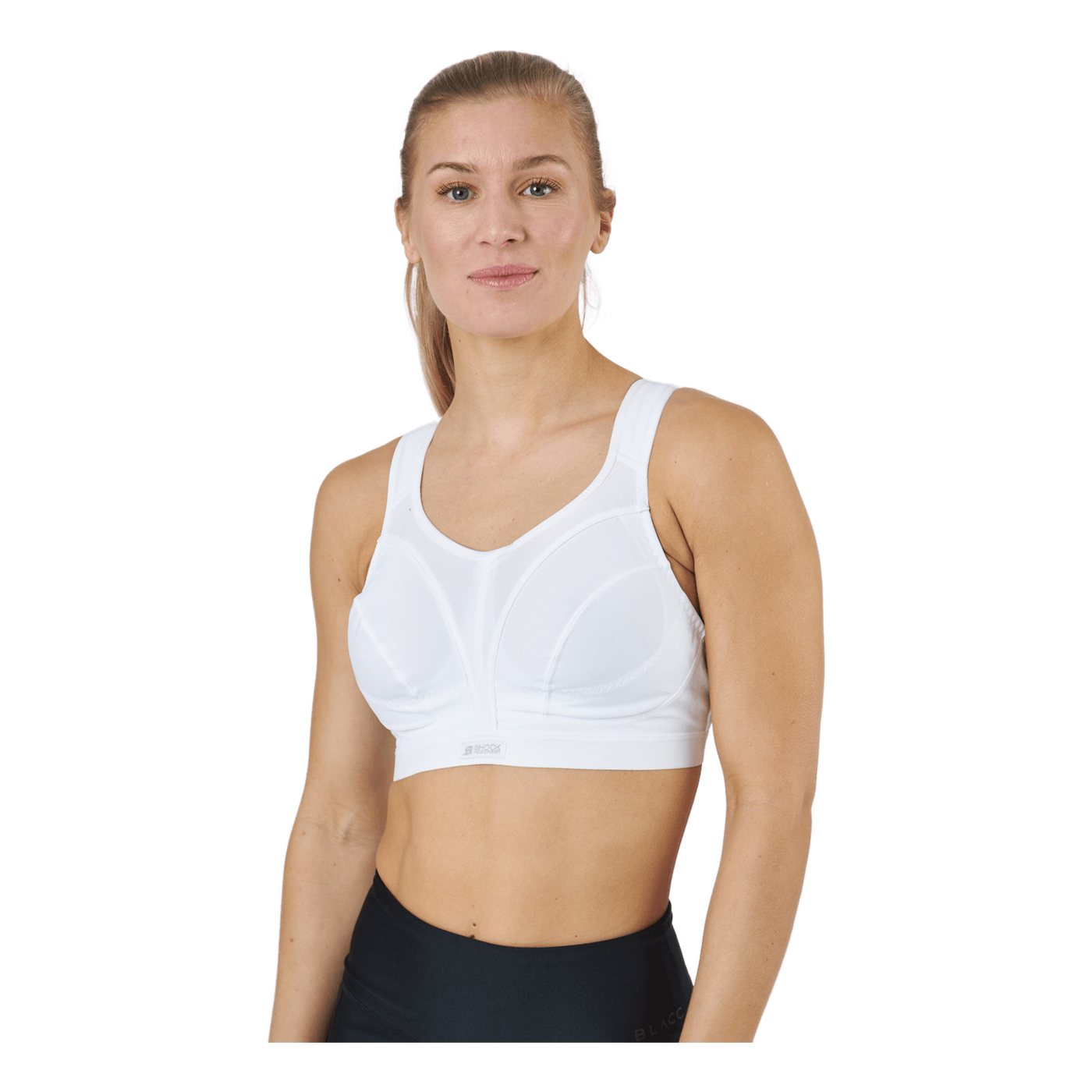 Active D+ Classic Support Bra White