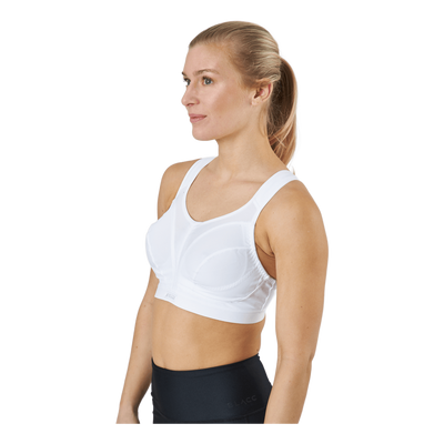 Active D+ Classic Support Bra White