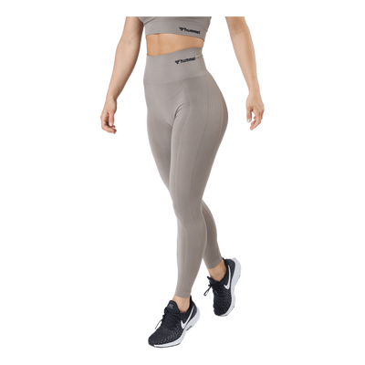 Hmltif Seamless High Waist Tig Driftwood