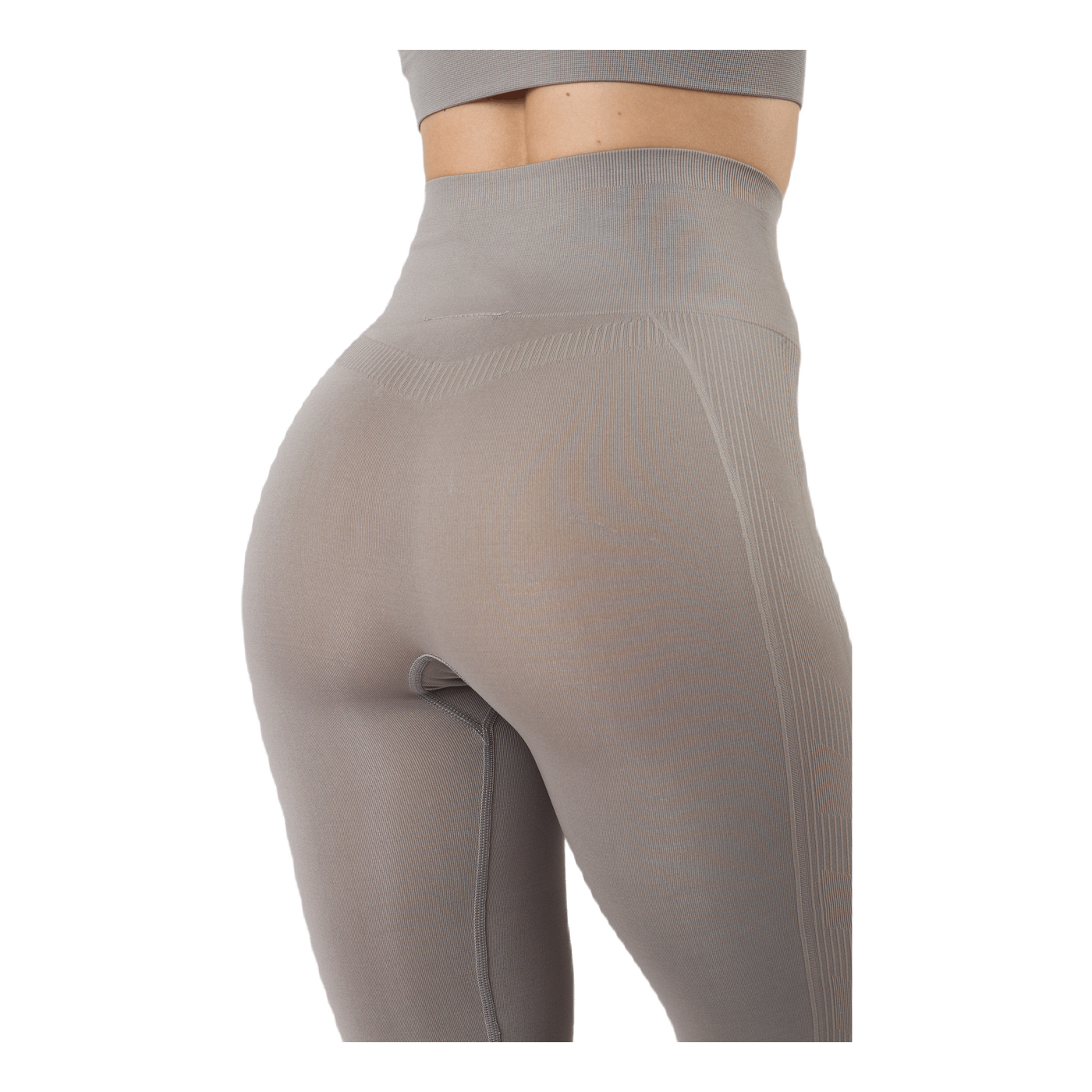 Hmltif Seamless High Waist Tig Driftwood