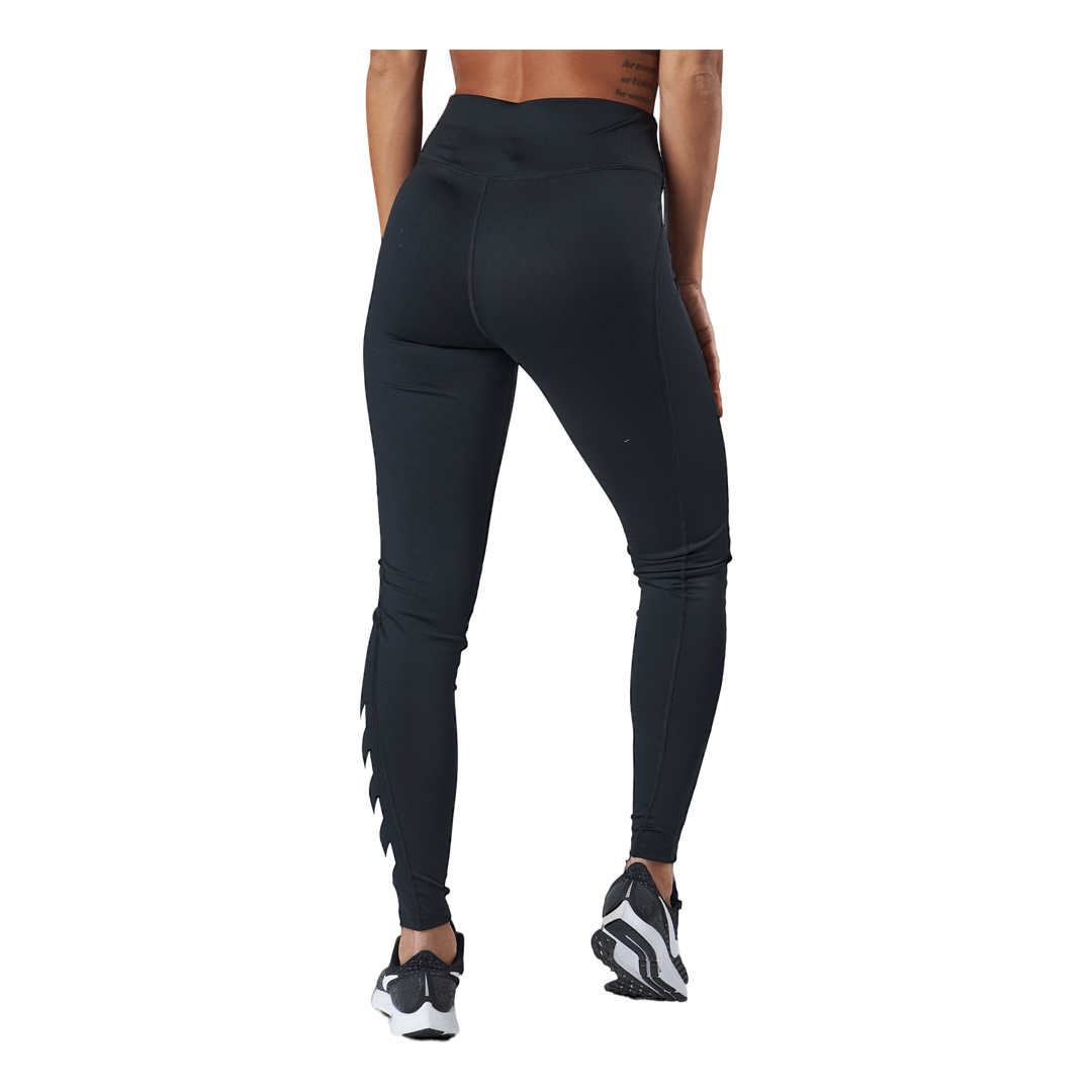 Hmlmt Chipo Mid Waist Tights Black