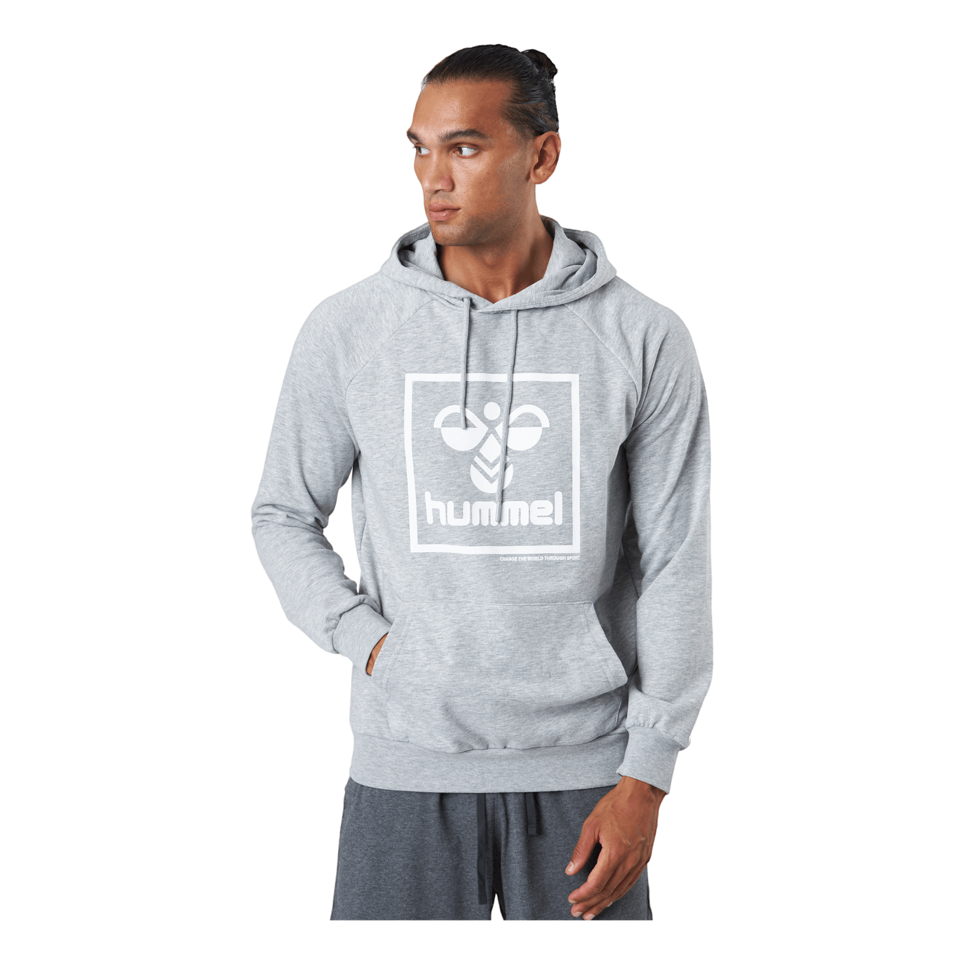 Hmlisam 2.0 Hoodie Grey Melange