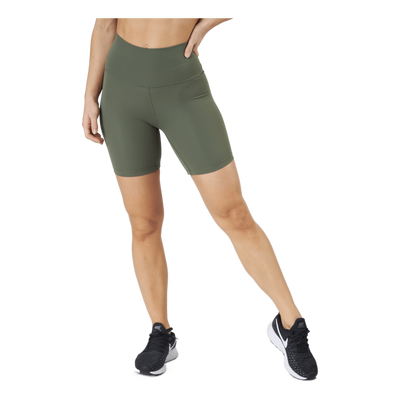 Core Biker Shorts Washed Green