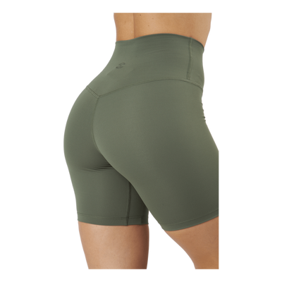 Core Biker Shorts Washed Green