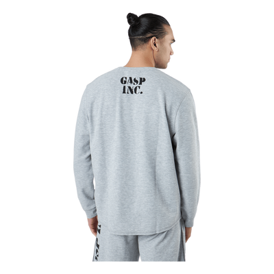 Thermal Gym Sweater Grey Melange