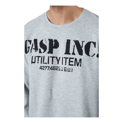 Thermal Gym Sweater Grey Melange