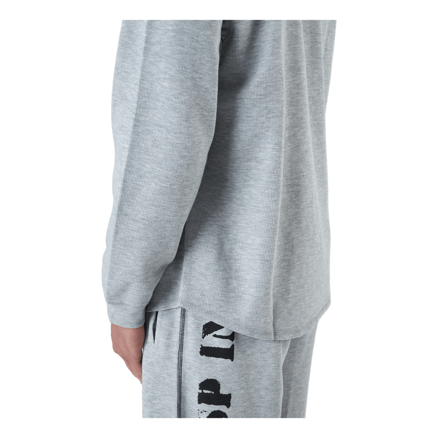 Thermal Gym Sweater Grey Melange