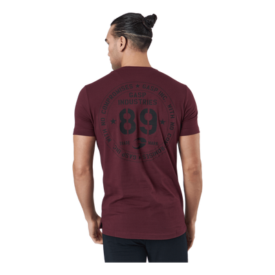 89 Classic Tap Tee Maroon