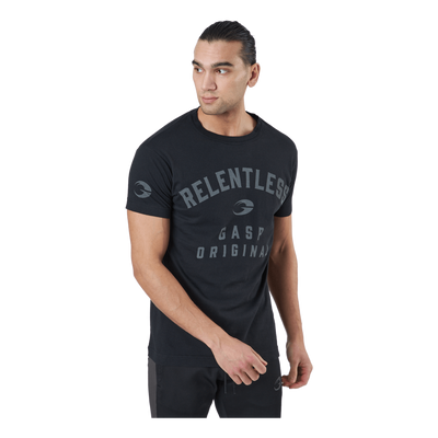 Relentless Skull Tee Washed Black