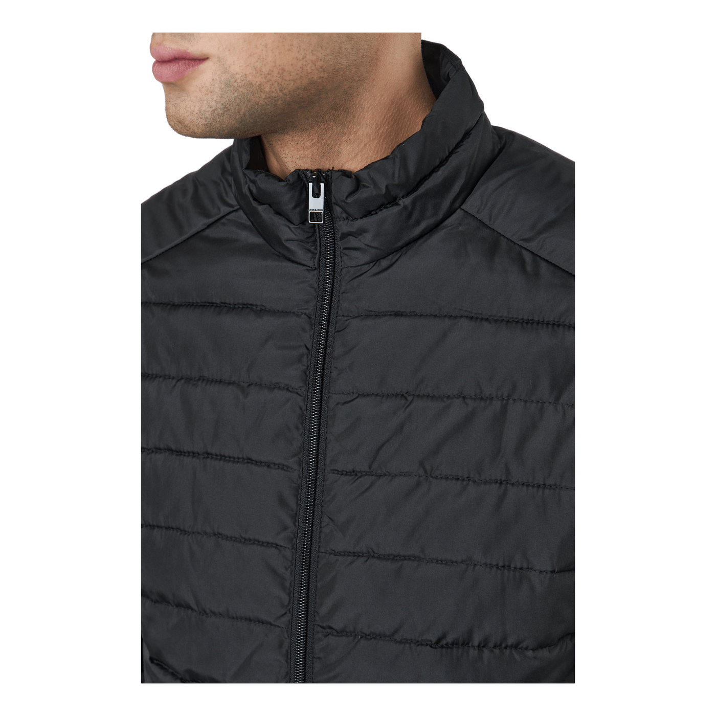 Jjeace Spring Puffer Collar Sn Black