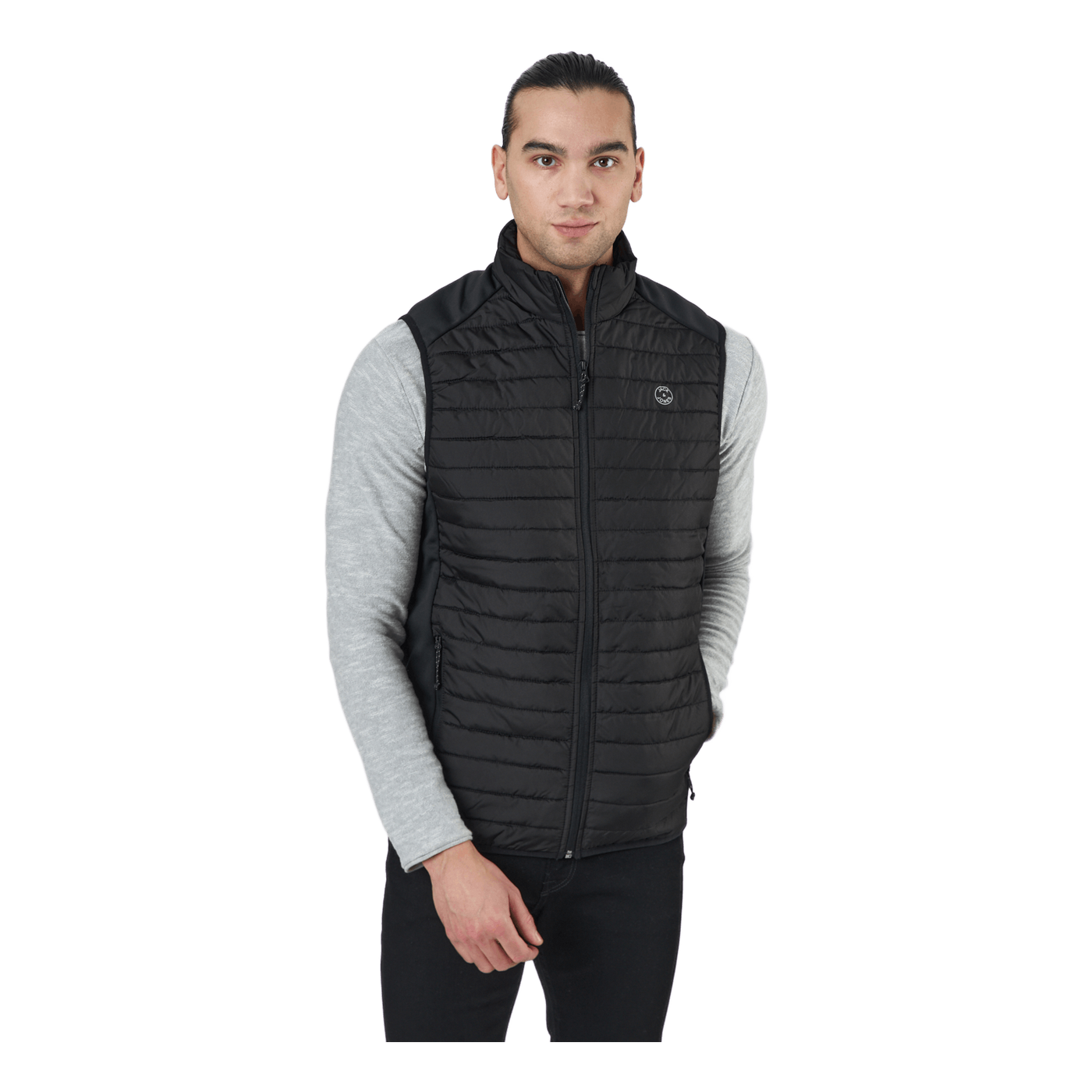 Jjemulti Bodywarmer Collar Noo Black