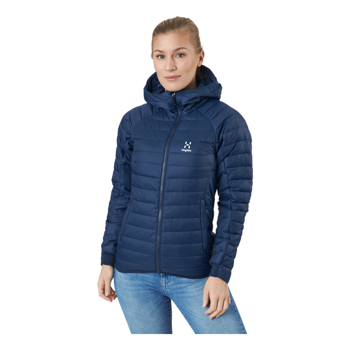 Spire Mimic Hood Women Tarn Blue Solid