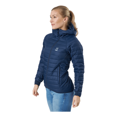 Spire Mimic Hood Women Tarn Blue Solid
