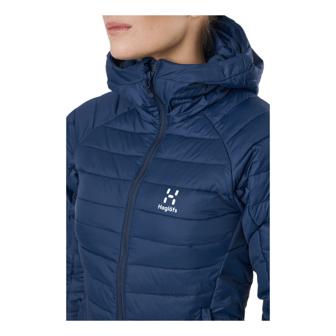 Spire Mimic Hood Women Tarn Blue Solid