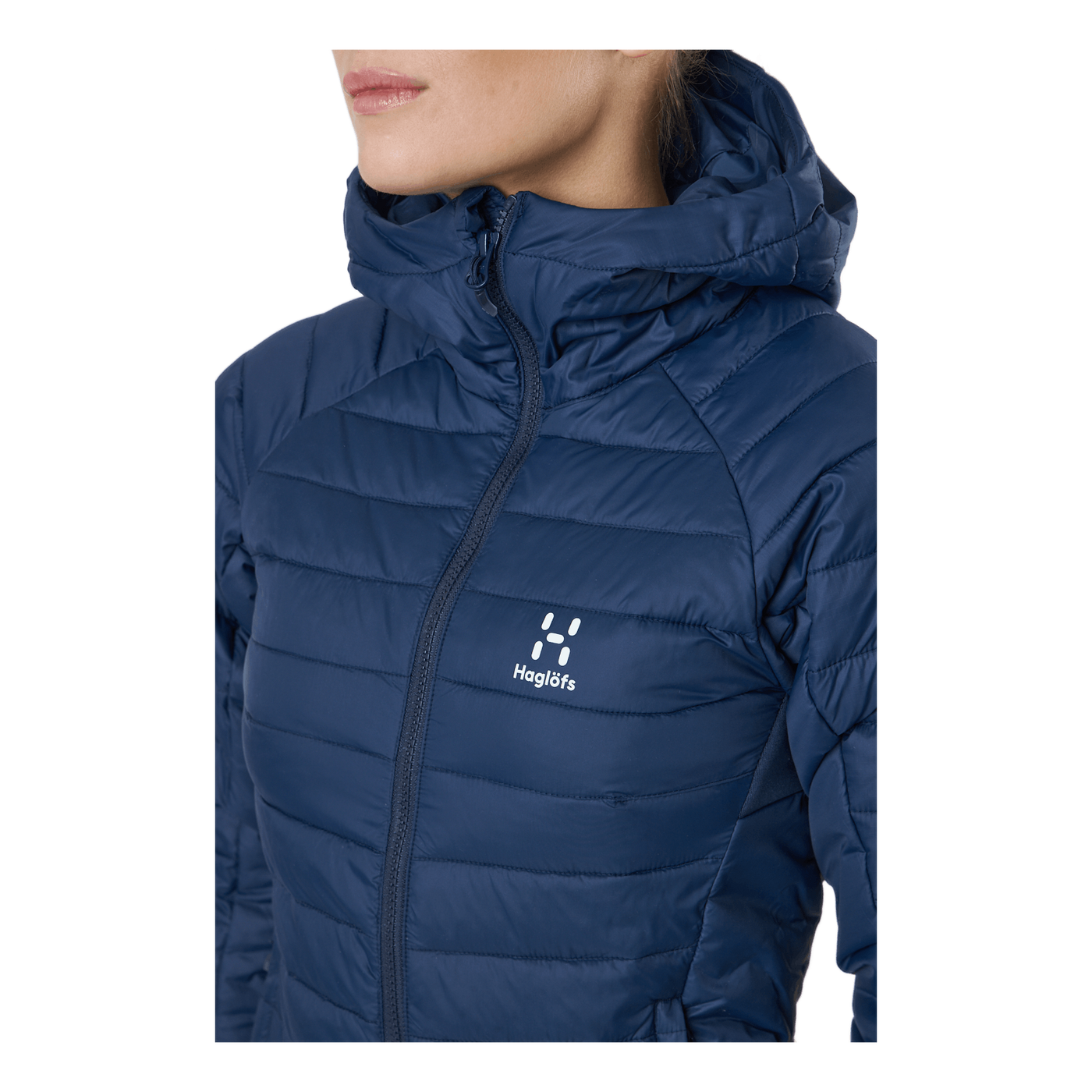Spire Mimic Hood Women Tarn Blue Solid