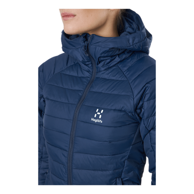 Spire Mimic Hood Women Tarn Blue Solid