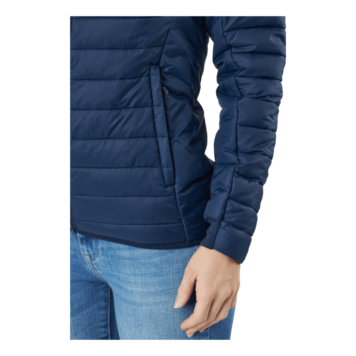 Spire Mimic Hood Women Tarn Blue Solid