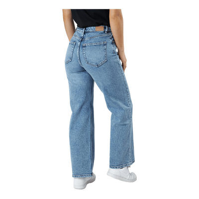 Onljuicy Hw Wide Leg Rea365  N Medium Blue Denim