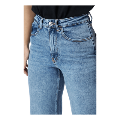 Onljuicy Hw Wide Leg Rea365  N Medium Blue Denim