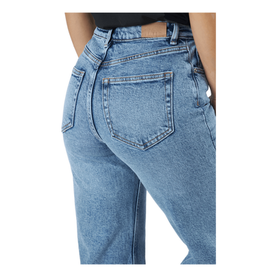Onljuicy Hw Wide Leg Rea365  N Medium Blue Denim