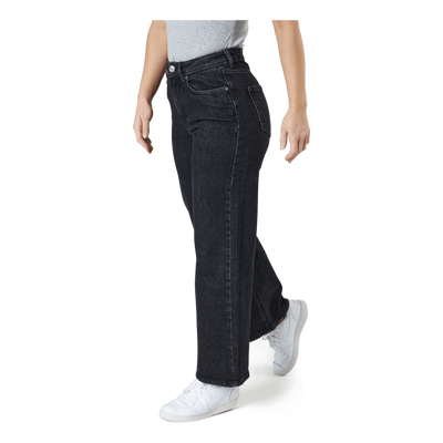 Onljuicy Hw Wide Leg Rea244 No Black Denim