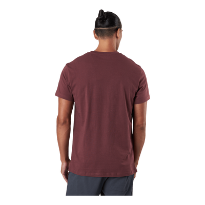 Crew Neck Regular Burgundy