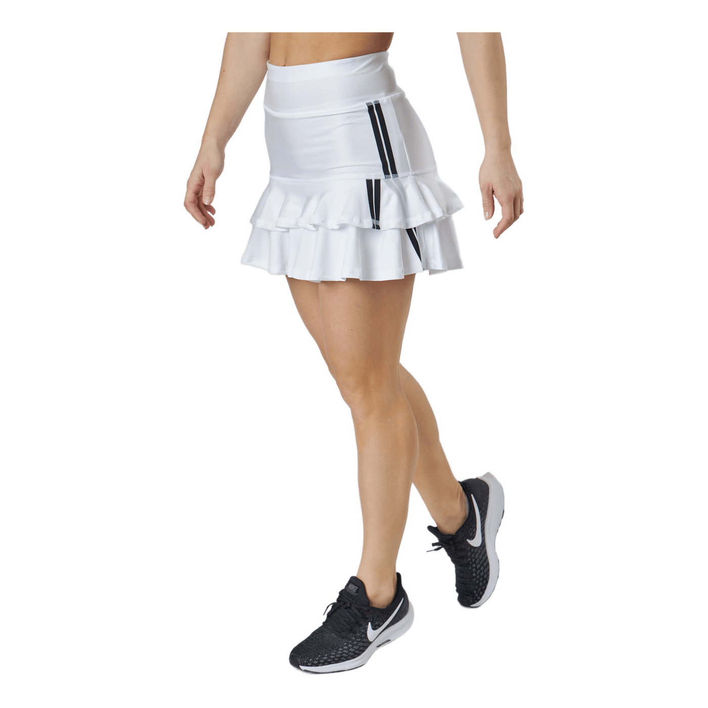 Frida Frill Skirt White