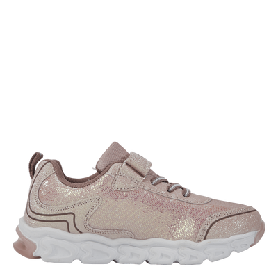 Auhen Kids Shoe W/lights Misty Rose