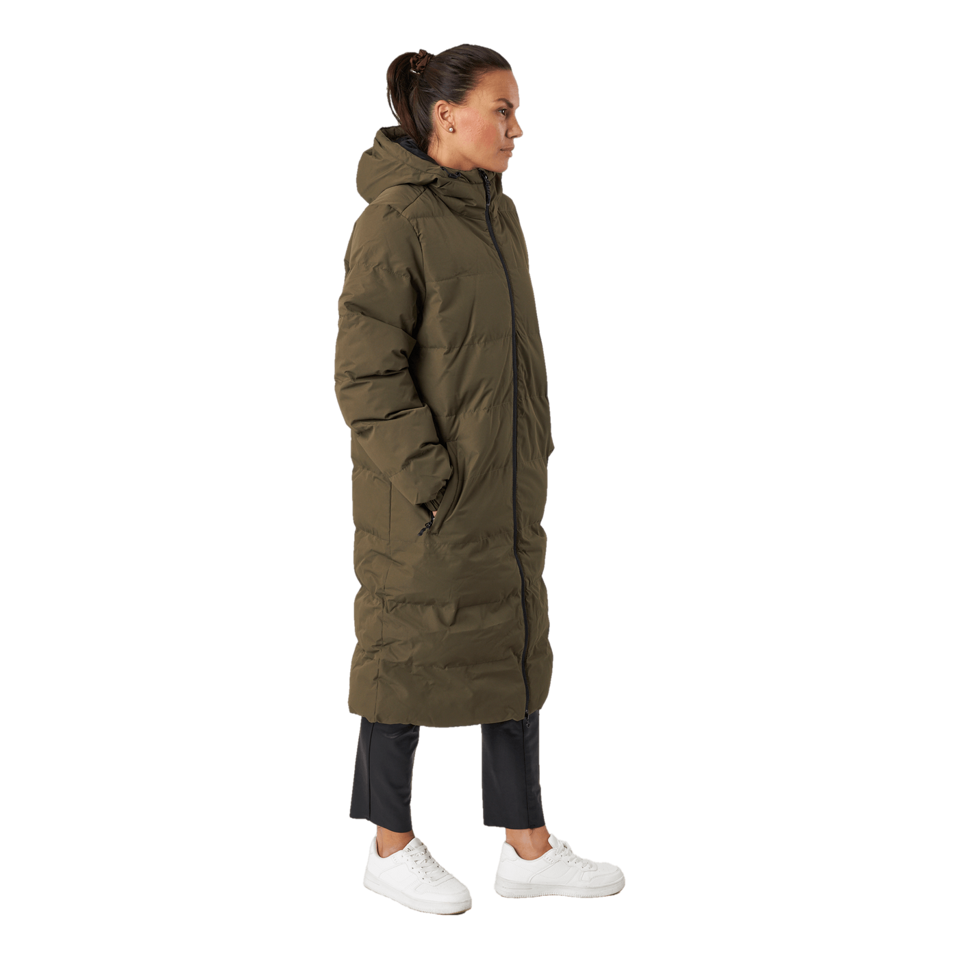 Abella W Long Padded Jacket Tarmac