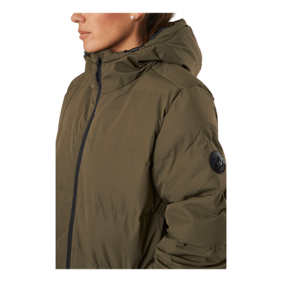 Abella W Long Padded Jacket Tarmac