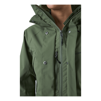 Ilma Wns Parka 5 Wild Forest Green