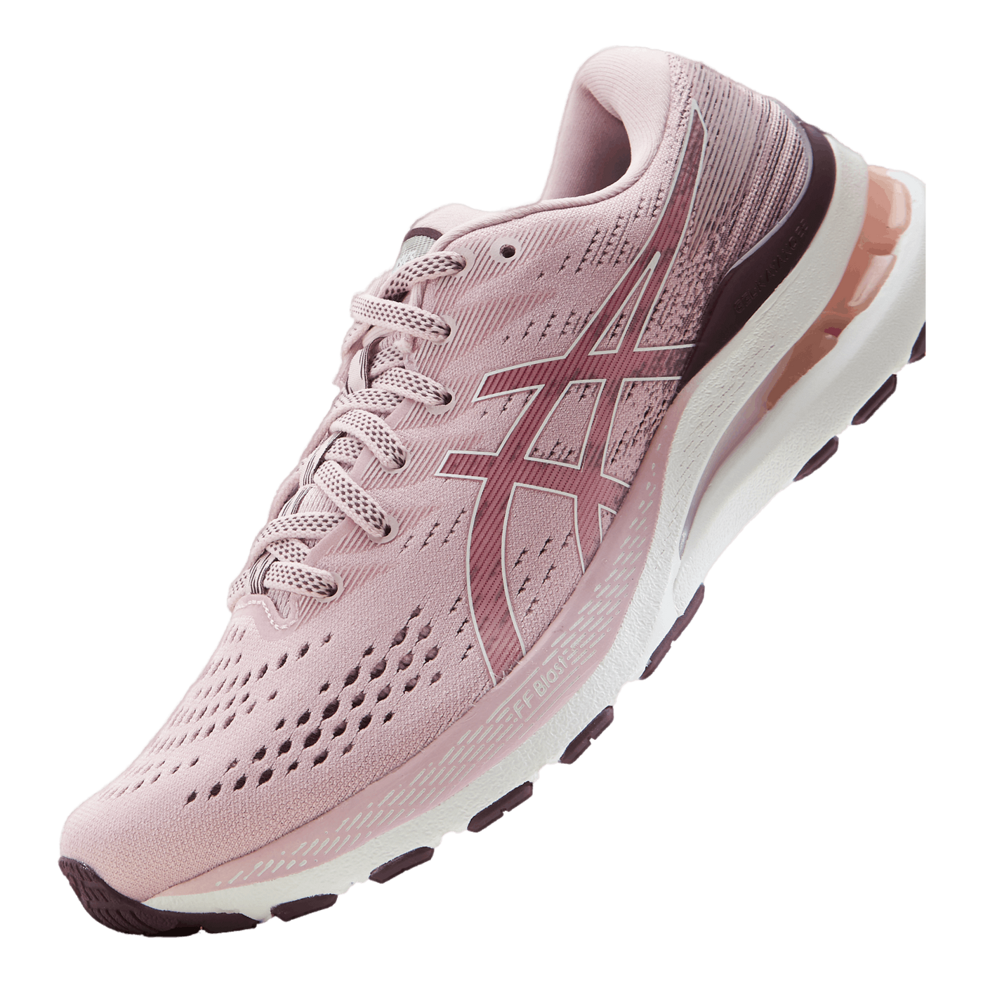 Gel-kayano 28 Barely Rose/white