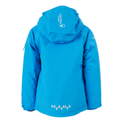 Helicopter Winter Jacket Kids Skyblue