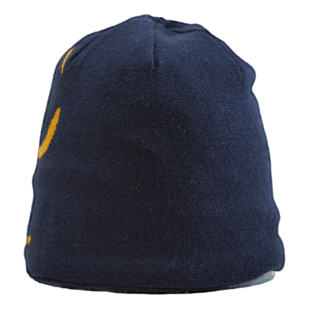 Hawk Knitted Cap Navy