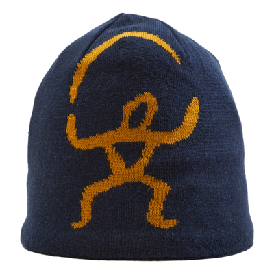 Hawk Knitted Cap Navy