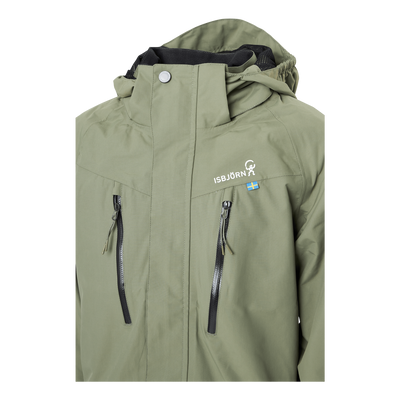 Storm Hardshell Jacket Kids Moss