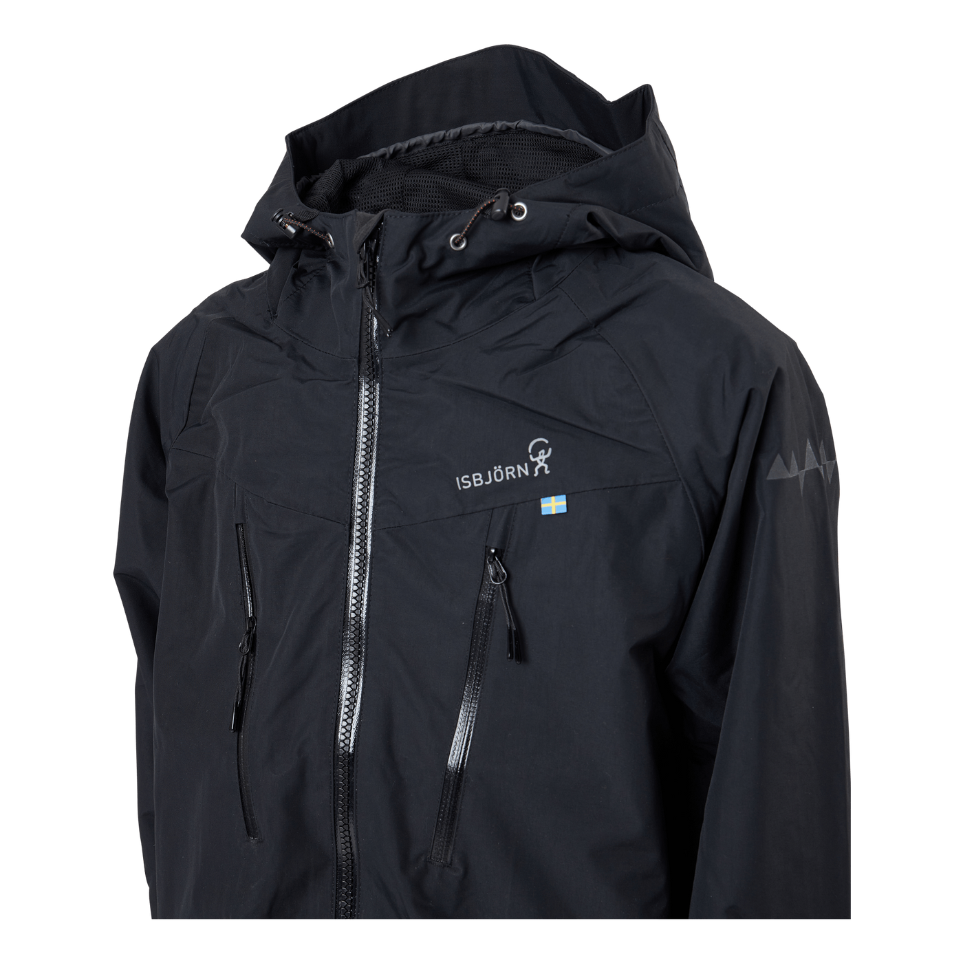 Monsune Hardshell Jacket Teens Black