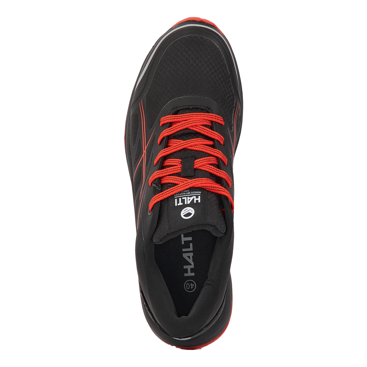 Ahma Low Spike Black/ Red