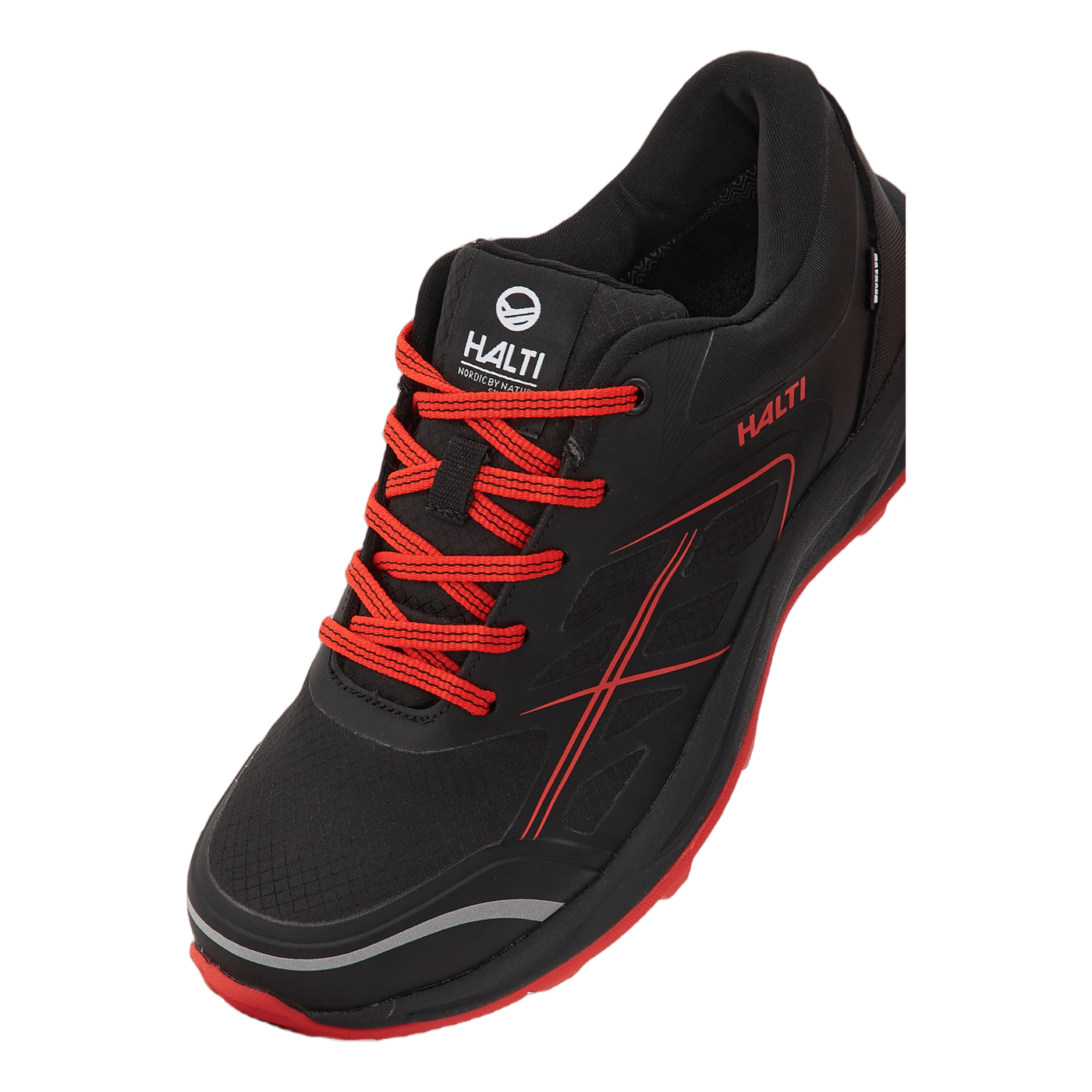 Ahma Low Spike Black/ Red