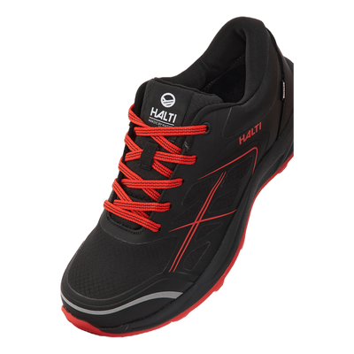 Ahma Low Spike Black/ Red