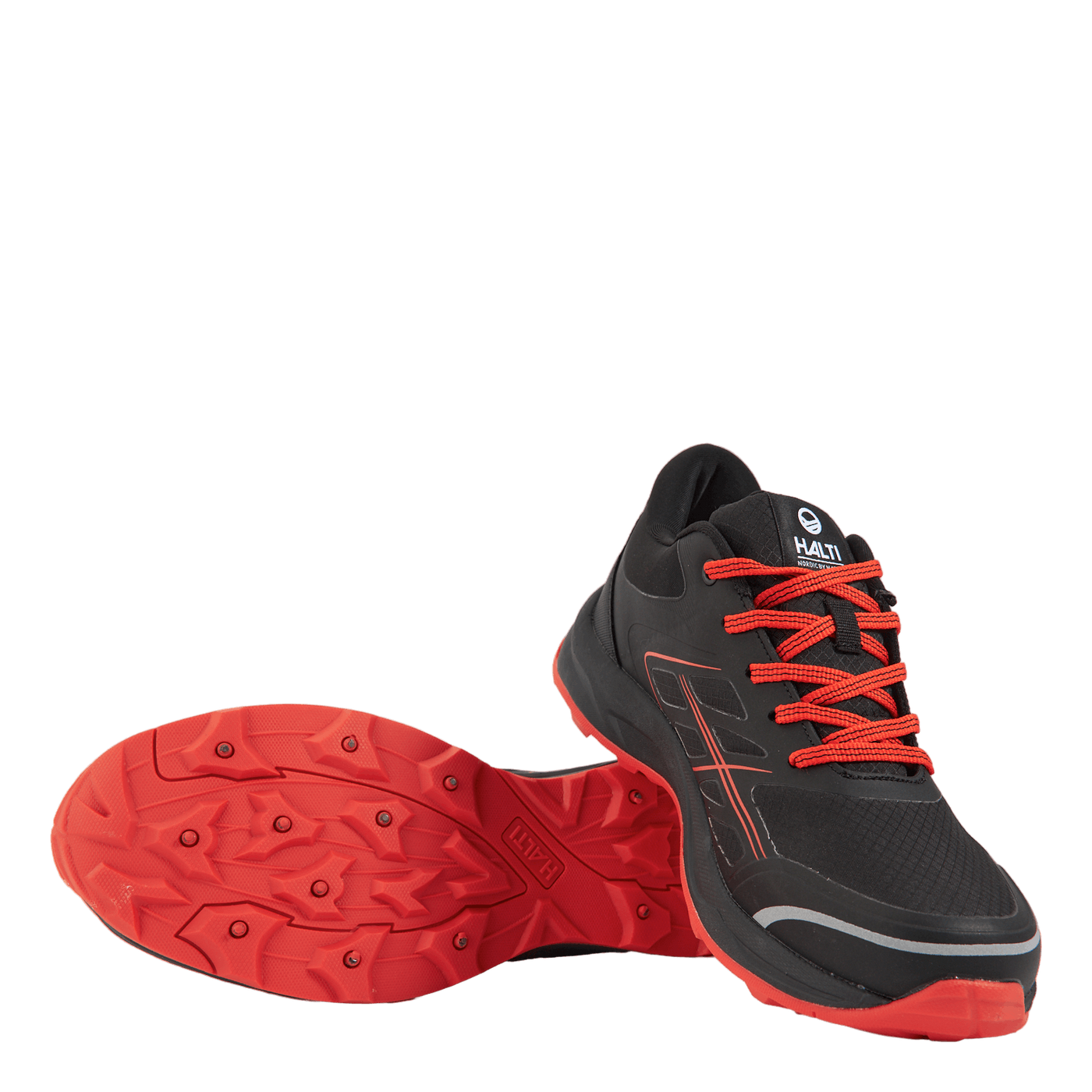 Ahma Low Spike Black/ Red