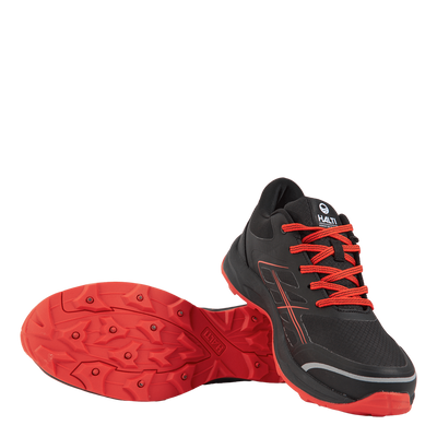 Ahma Low Spike Black/ Red