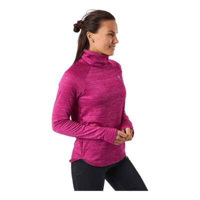 Mid Layer Run Easy Warm Festival Fuchsia Melange