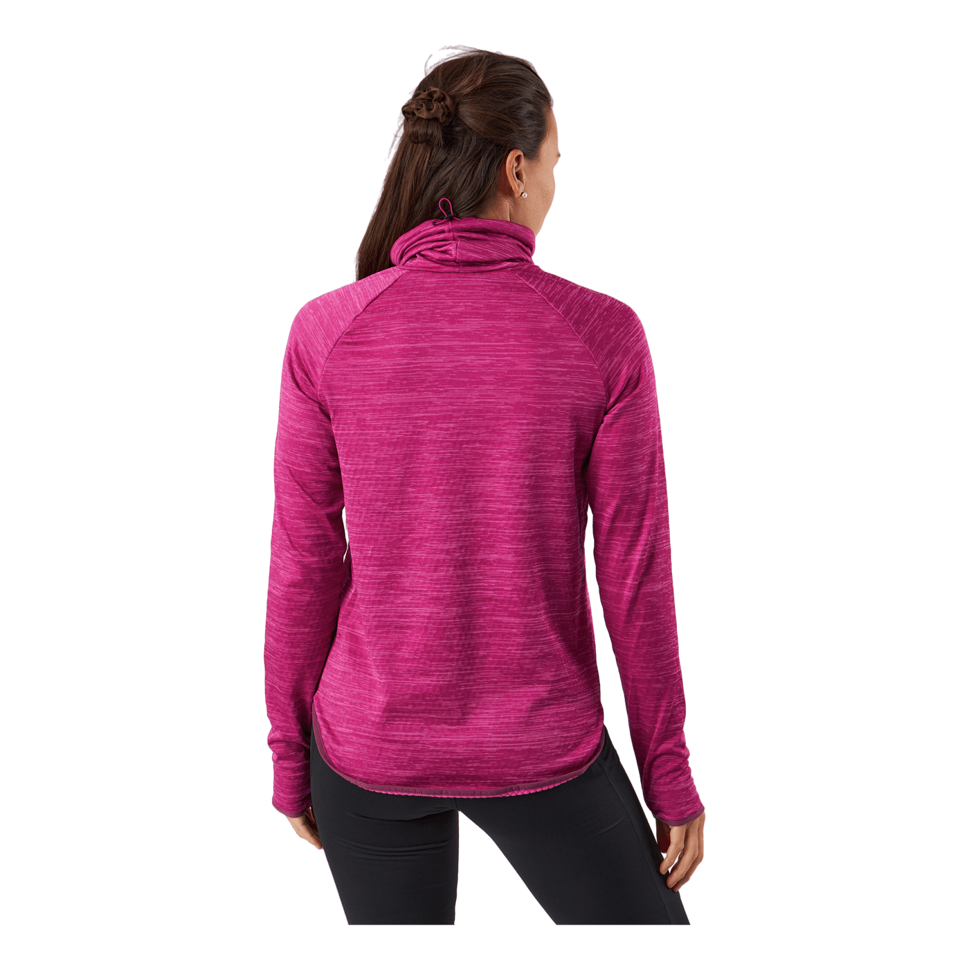 Mid Layer Run Easy Warm Festival Fuchsia Melange