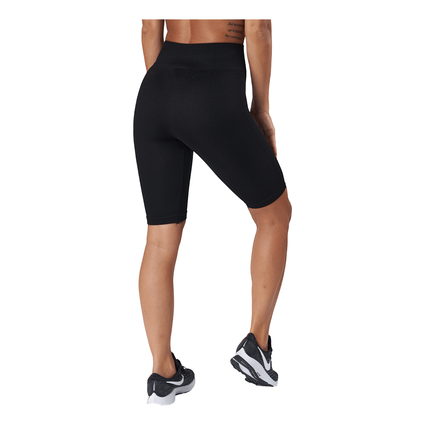 Jaia Life Hw Rib Cir Long Shor Black